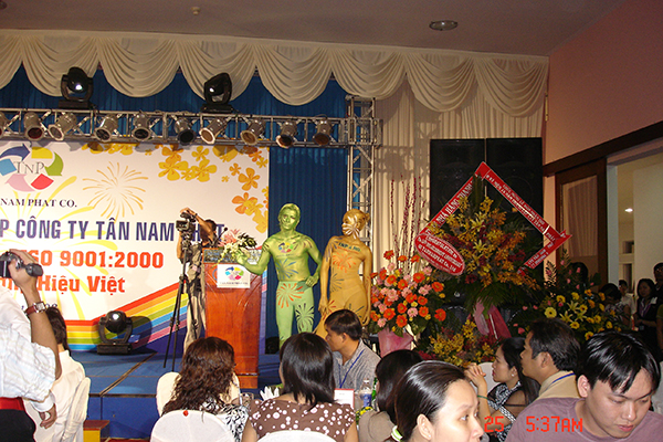 Hình ảnh hậu trường quay phim công ty Tân Nam Phát