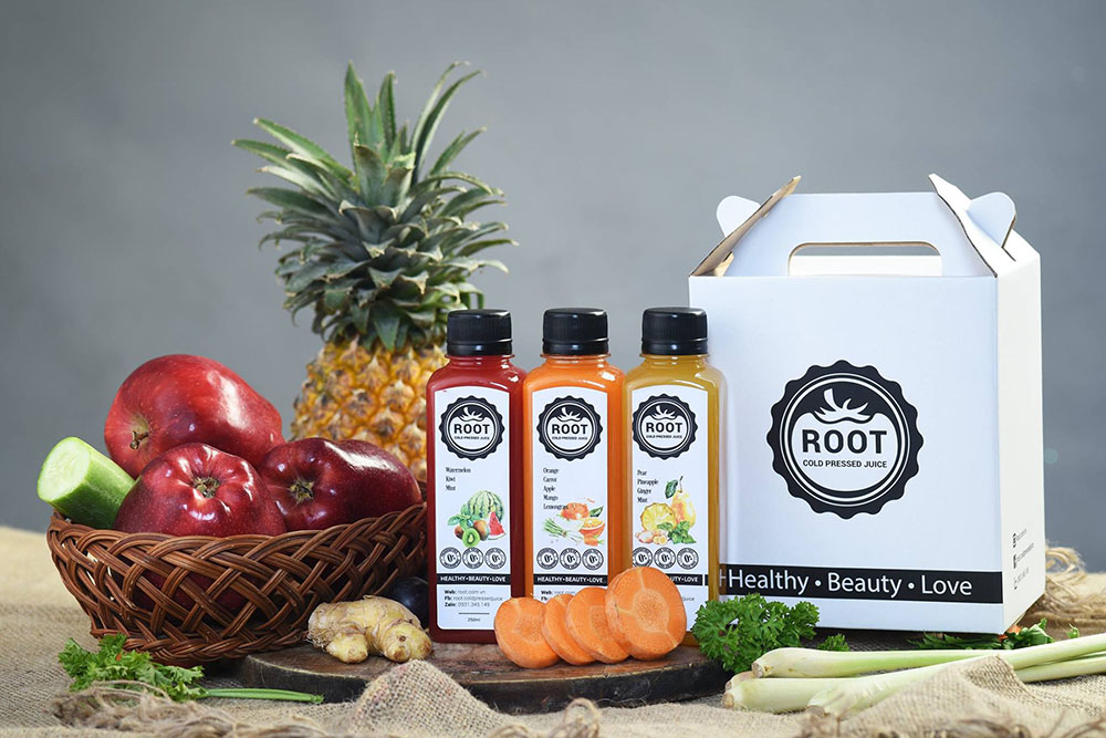 Quay phim quang cao san pham nuoc ep Root 07
